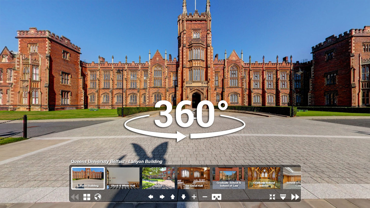 queen's university belfast virtual tour